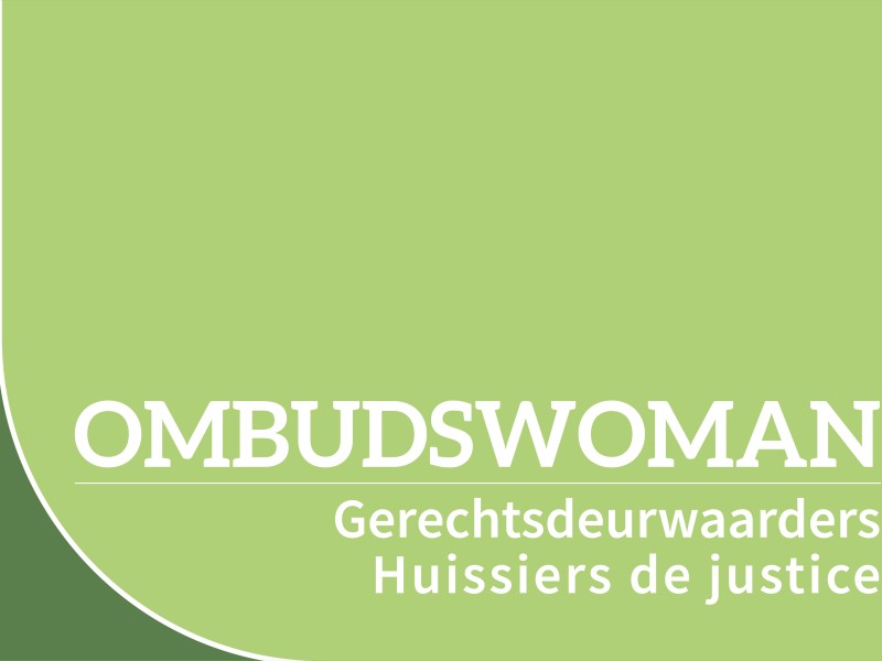Ombudswoman Gerechtsdeurwaarders - Huissiers de justice